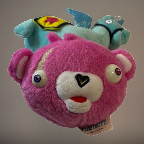 (2) Russ 2019 FORTNITE Cuddle Team Leader & Blue Llamacorn Soft Toy Plush - Picture 3 of 5